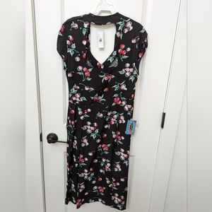 Summer back Dress with Cherries